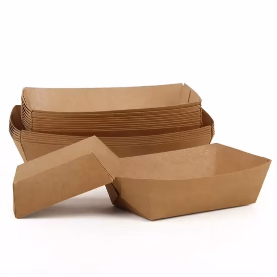 Recyclable Meal Boat Container